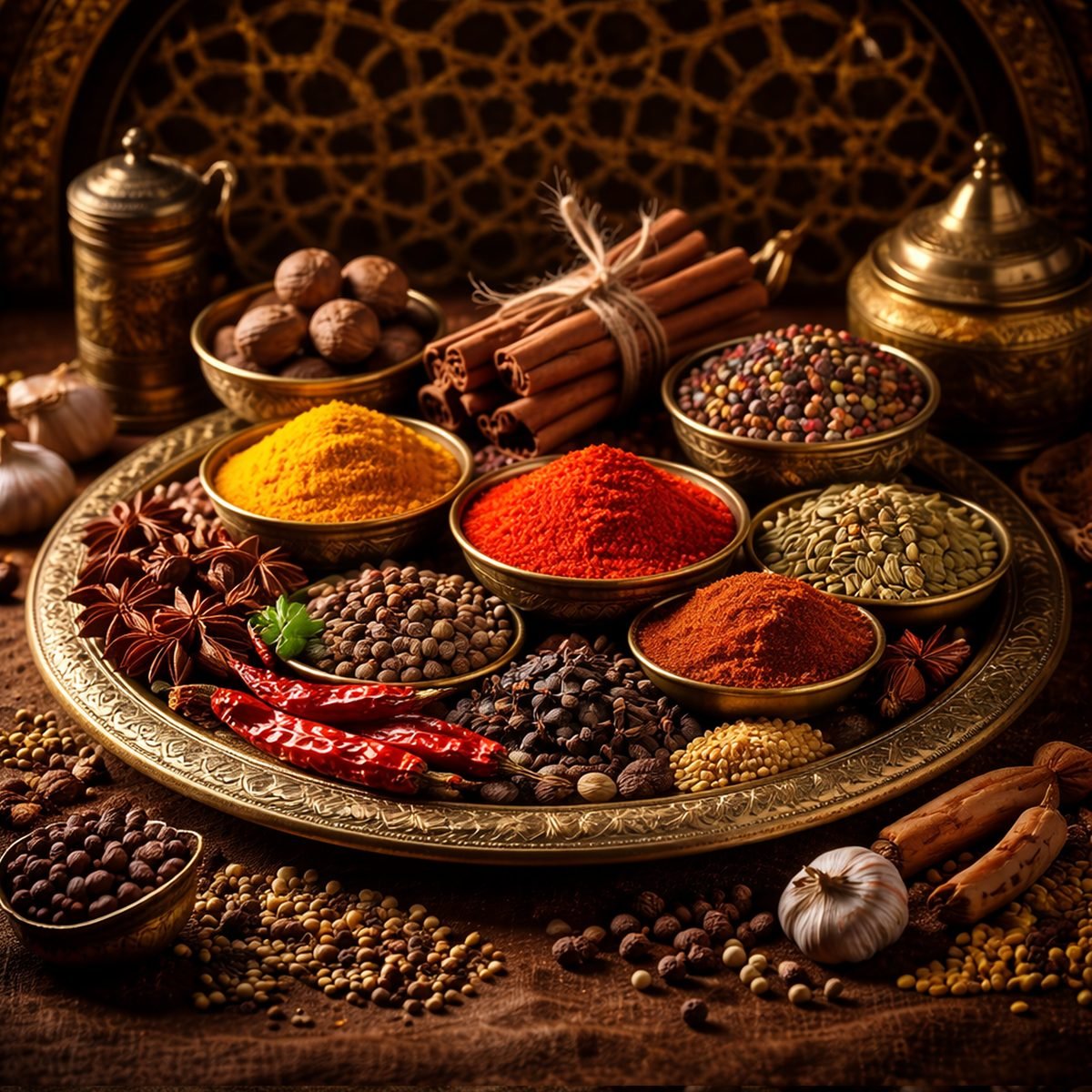 فعالية تذوق البهارات والقهوة